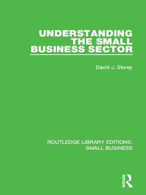 cover image of Understanding the Small Business Sector